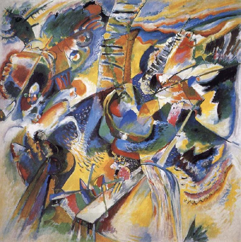 Wassily Kandinsky Improvisation Gorge China oil painting art